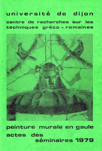 Actes AFPMA Dijon 1979 couverture